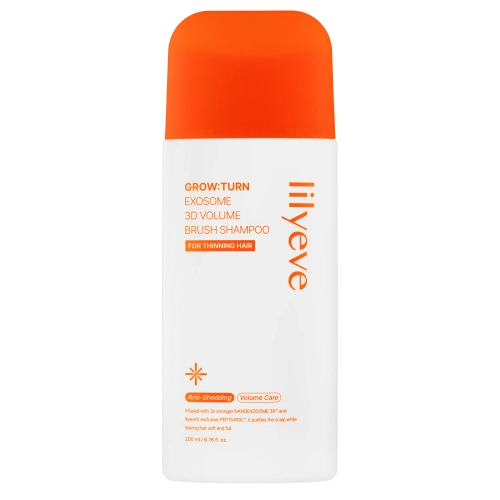 lilyeve - Grow Turn 3D Volume Shampoo - Зміцнювальний шампунь для волосся і шкіри голови - 200ml