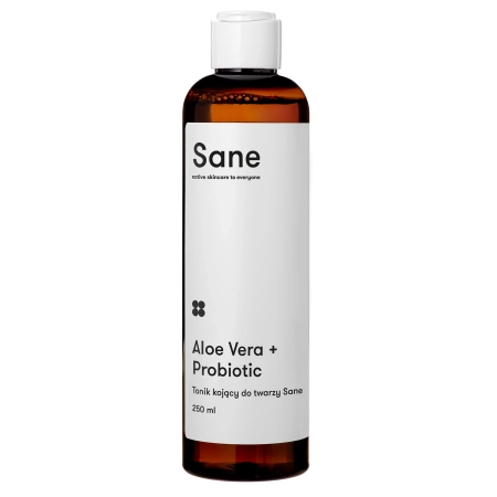 Sane - Aloe Vera 2% + Probiotic Calming Face Toner - Заспокійливий тонік для обличчя з алое - 250ml