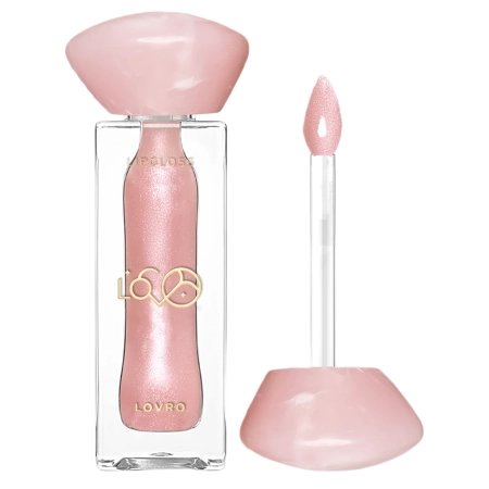 LOVRO - Bloomlight Lipgloss - Блиск для візуального збільшення губ з охолоджувальним ефектом - 03 Pearl Whisper - 5,5g