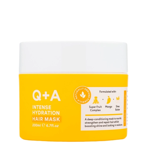 Q+A - Intense Hydration Hair Mask - Интенсивно увлажняющая маска для волос - 200ml