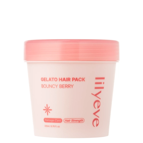 lilyeve - Repair:Turn Gelato Hair Pack - Укрепляющая маска для волос - Bouncy Berry - 200ml