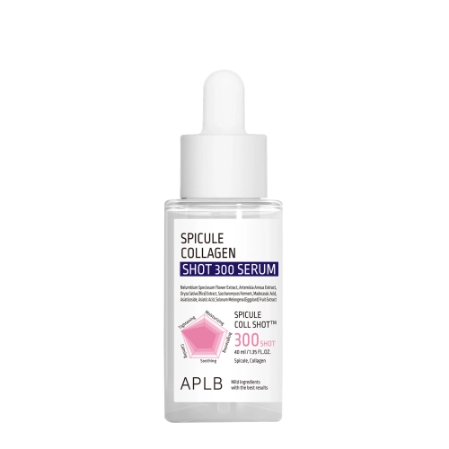 APLB - Spicule Collagen Shot 300 Serum - Мікроголкова сироватка для обличчя з колагеном - 40ml