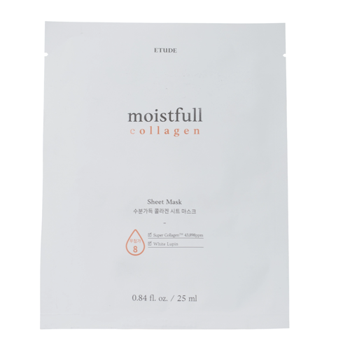Etude House - Увлажняющая тканевая маска с коллагеном - Moistfull Collagen Sheet Mask - 25ml