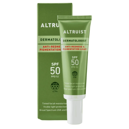 Altruist - Anti-Redness & Pigmentation SPF50 Light - Крем SPF 50 проти почервонінь та пігментації - 30ml