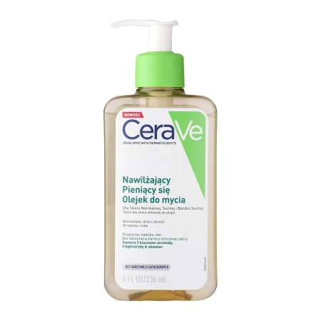 CeraVe - Hydrating Foaming Oil Cleanser - Зволожувальна олія для очищення обличчя і тіла - 236ml