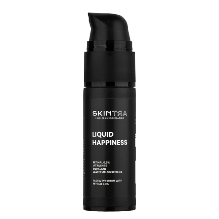 SkinTra - Liquid Happiness - Сироватка з ретиналем 0,3% для шкіри обличчя і під очима - 30ml