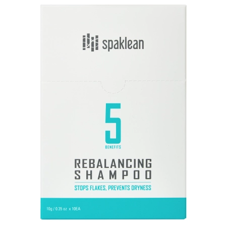 Spaklean - Amazing Collagen Rebalancing Shampoo - Очищающий шампунь для волос - 10x10ml