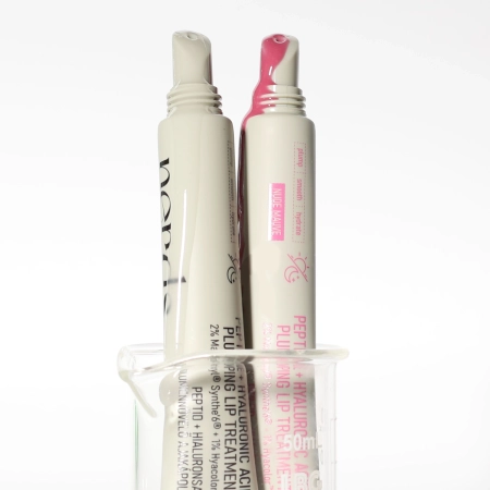 Nerds. - Peptide + Hyaluronic Acid Plumping Lip Treatment - 2% Matrixyl Synthe'6 + 1% Hyacolor - Пептидна сироватка для губ з гіалуроновою кислотою - NUDE MAUVE - 10ml