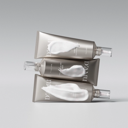 D’AMU - Vita5X Real Silk Protein Cream - Зміцнювальний крем для обличчя - 50ml
