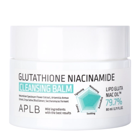 APLB - Glutathione Niacinamide Cleansing Balm - Гідрофільни бальзам для зняття макіяжу - 80ml