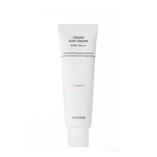 Hyggee - Vegan Sunscreen SPF50+ PA++++ - Зволожувальний сонцезахисний крем для обличчя - 50ml