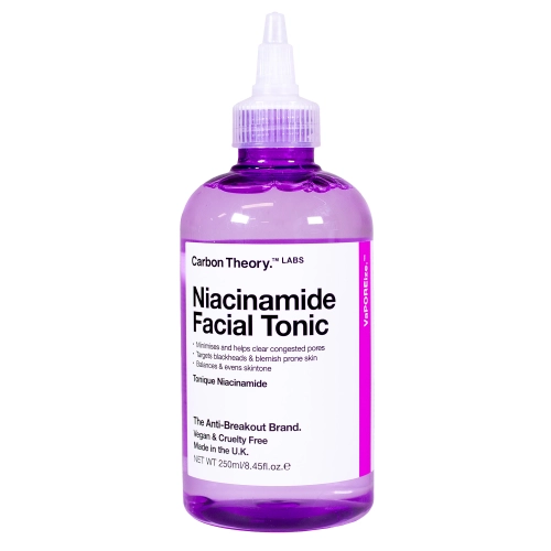 Carbon Theory - VaPOREize Niacinamide Facial Tonic - Очищувальний тонік з ніацинамідом - 250ml