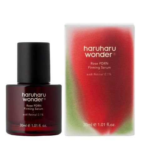 Haruharu Wonder - Rose PDRN Firming Serum - Укрепляющая сыворотка с ретиналем 0,1% и PDRN - 30ml