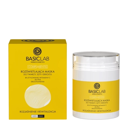 BasicLab - Complementis - Маска для сяйва шкіри обличчя, шиї та декольте - 50ml