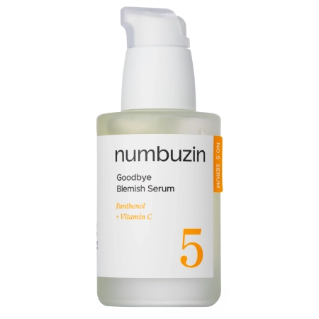 Numbuzin - No.5 Goodbye Blemish Serum - Сыворотка с ниацинамидом и витамином С - 50ml