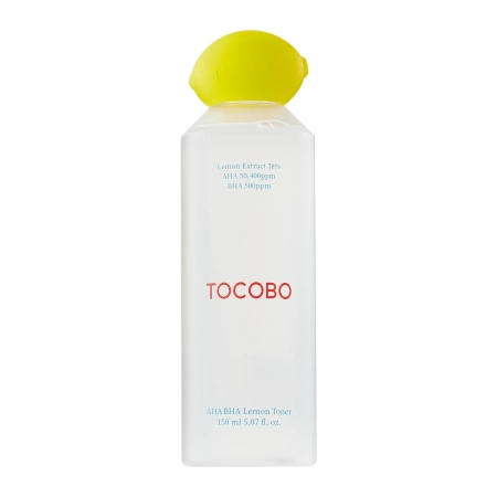 TOCOBO - AHA BHA Lemon Toner - Лимонний тонер з кислотами AHA та BHA - 150ml
