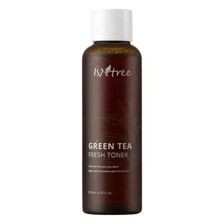 Isntree - Green Tea Fresh Toner - Успокаивающий тоник с зеленым чаем - 200ml