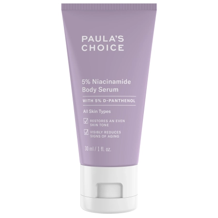 Paula's Choice - 5% Niacinamide Body Serum - Легкая сыворотка для тела с ниацинамидом и пантенолом - 30ml