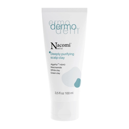 Nacomi - Dermo - Глиняний пілінг для шкіри голови - 100ml
