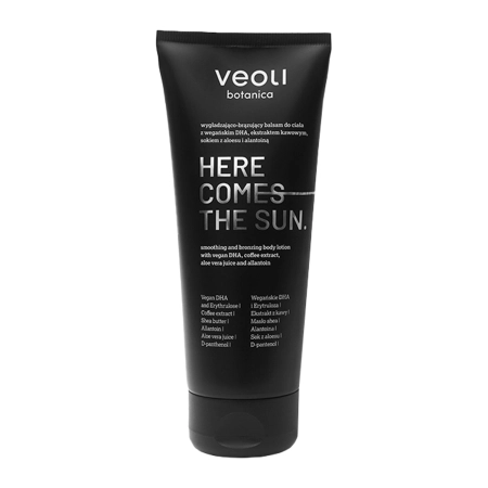 Veoli Botanica - Here Comes The Sun - Розгладжувально-бронзуючий лосьйон для тіла - 200ml