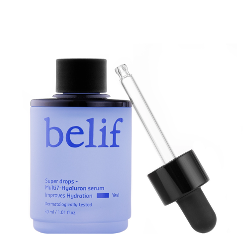Belif - Super Drops Multi7 Hyaluron Serum - Увлажняющая сыворотка для лица - 30ml