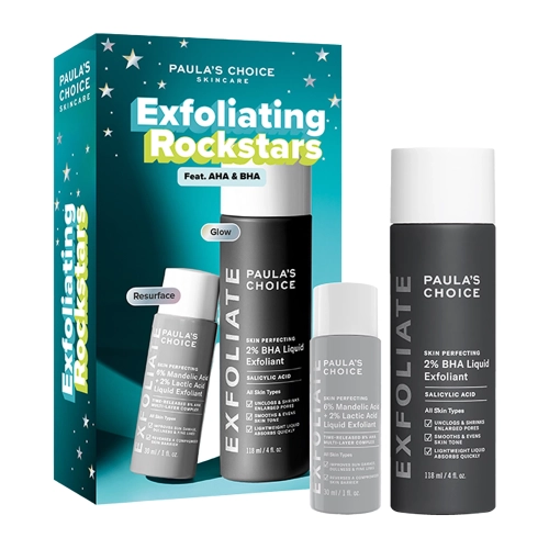 Paula's Choice - Exfoliating Rockstars - Набір відлущувальних засобів - 30ml + 118ml