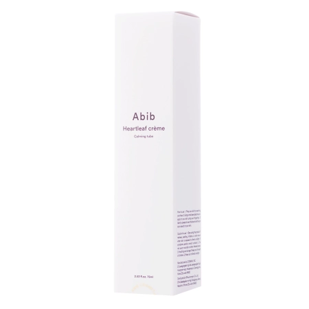 Abib - Успокаивающий крем для лица - Heartleaf Creme Calming Tube - 75ml