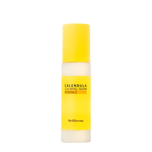 WellDerma - Calendula Calming Soon Essence - Успокаивающая эссенция для лица с календулой - 100ml