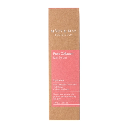 Mary&May - Rose Collagen Mist Serum - Двухфазная сыворотка в форме спрея - 100ml
