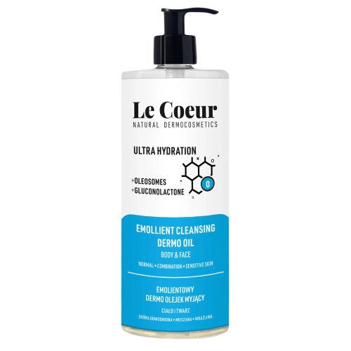 Le Coeur - Ultra Hydration - Зволожувальна олія для вмивання обличчя та тіла - 700ml