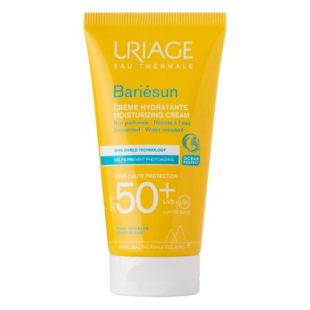 Uriage - Bariesun SPF50+ Cream - Зволожувальний сонцезахисний крем для обличчя - 50ml