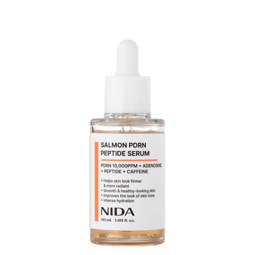 NIDA - Salmon PDRN Peptide Serum - Відновлювальна сироватка з пептидами та PDRN - 50ml