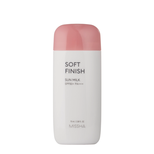 Missha - Солнцезащитный крем для лица - All-Around Safe Block Soft Finish Sun Milk SPF50+/PA+++ - 70ml