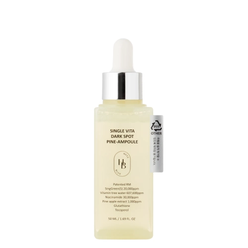 HEVEBLUE - Single Vita Dark Spot Pine-Ampoule - Ампула для зменшення пігментації - 50ml