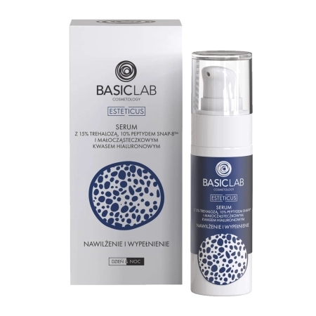 Basiclab - Сыворотка с 15% Трегалозой, 10% Пептидом и Гиалуроновой Кислотой - 30ml