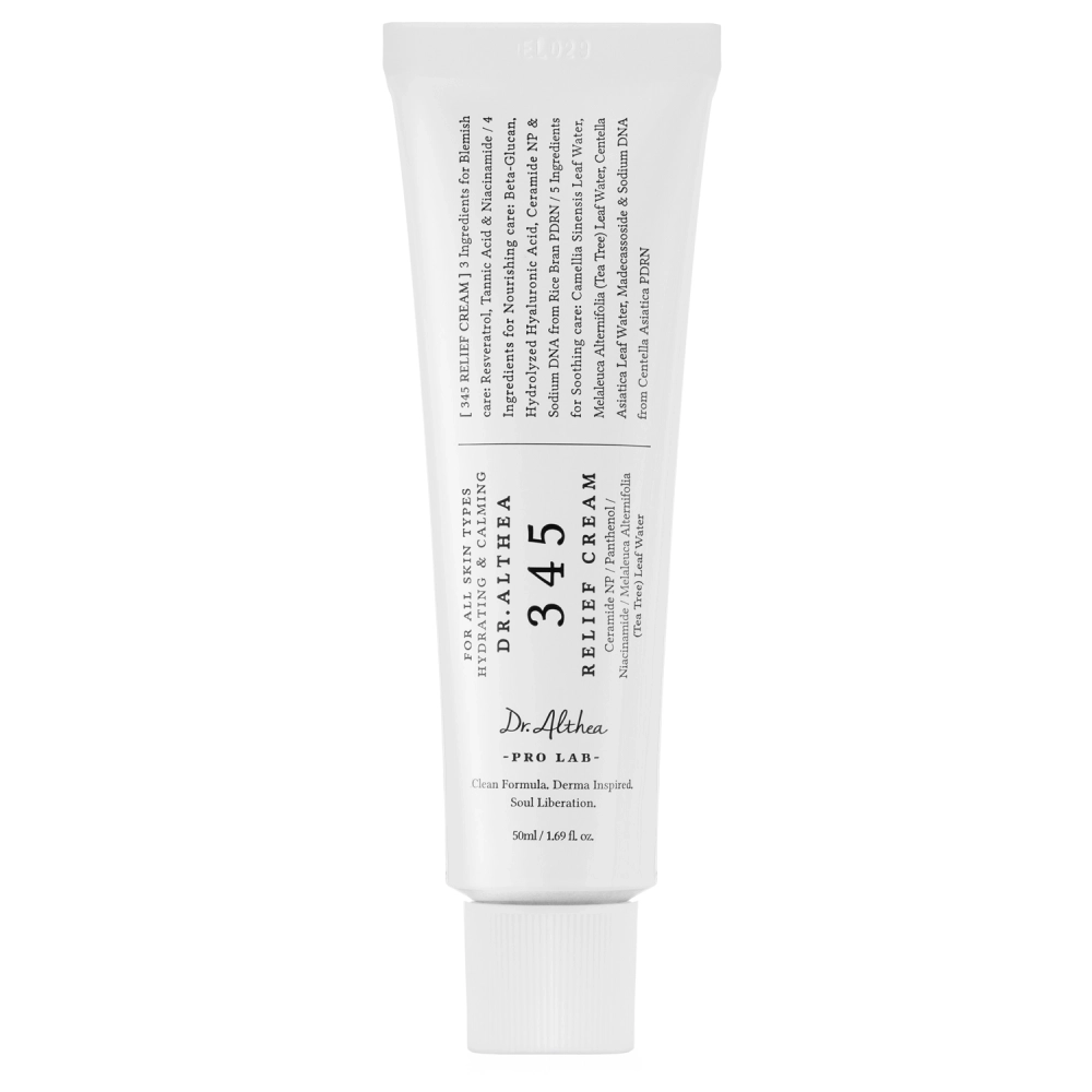 Dr. Althea - 345 Relief Cream - Восстанавливающий крем для лица - 50ml