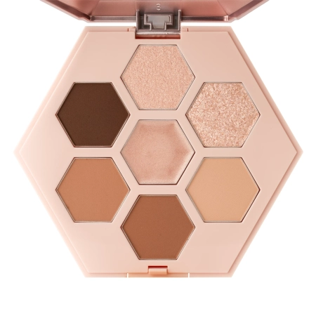 ELROEL - Barely Mood Shadow Palette - Палетка теней для век - 01 Brown Mauve - 8,1g