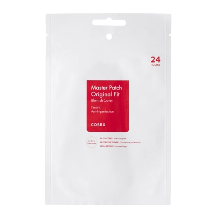 COSRX - Master Patch Original Fit - Протизапальні пластирі від прищів - 24шт.