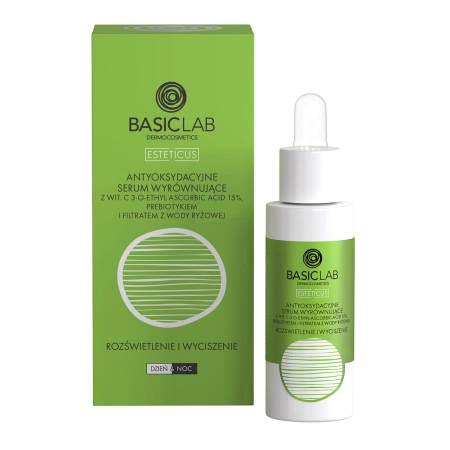 BasicLab - Esteticus - Сияние и Успокоение - Антиоксидантная сыворотка с витамином С 15% - 30ml