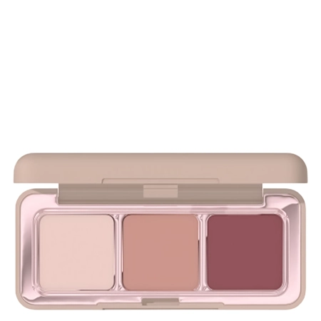 Poppy Head - Just Enough Everyday Matte Eyeshadow Palette - Палетка матовых теней для век - 01 Mauve On - 4,8g