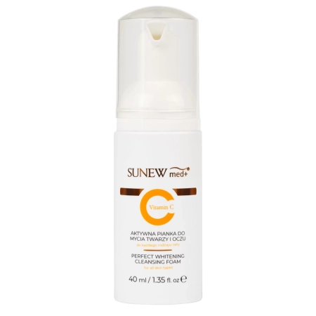 SunewMed+ - Активная пенка для умывания лица и демакияжа глаз - 40ml