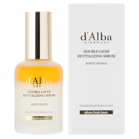 d'Alba - White Truffle Double Layer Revitalizing Serum - Ревіталізуюча сироватка для обличчя - 50ml