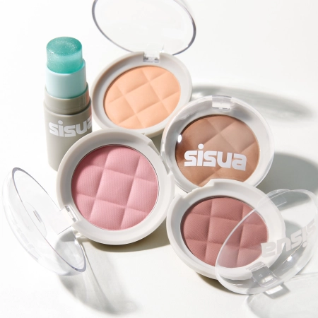 Unleashia - Sisua Butter Waffle Dough Blusher - Рум'яна для обличчя - 2 Apricot Sherbet - 8g