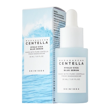 SKIN1004 - Madagascar Centella Hyalu-Cica Blue Serum - Гіалуронова сироватка з центеллою азіатською - 30ml