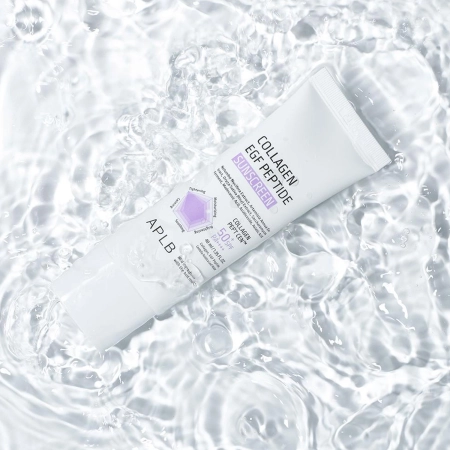 APLB - Collagen EGF Peptide Sunscreen SPF50+ PA++++ - Увлажняющий солнцезащитный крем для лица - 40ml