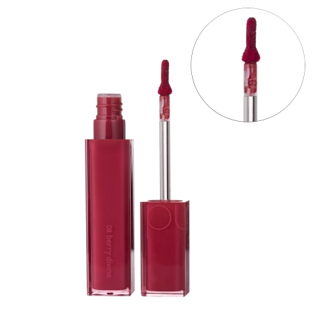 Rom&nd - Глянцевий тінт для губ - Dewyful Water Tint - 08 Berry Divine - 5g