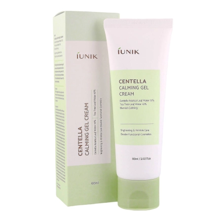 iUNIK - Centella Calming Gel Cream - Успокаивающий гель-крем с центеллой азиатской - 60ml