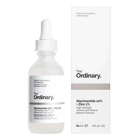 The Ordinary - Niacinamide 10% + Zinc 1% - Сироватка з ніацинамідом і цинком - 60ml