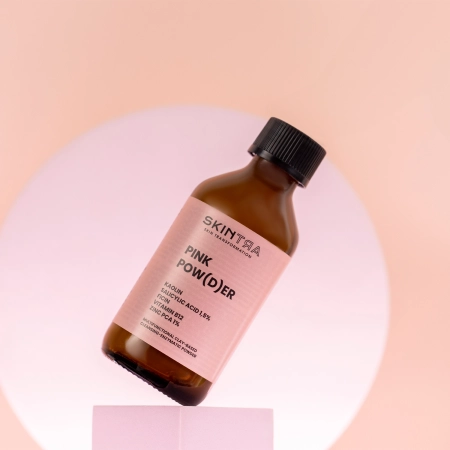 SkinTra - Pink Pow(d)er - Багатофункціональна очищувально-ензимна пудра на основі глини - 40g
