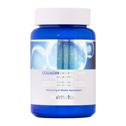Farmstay - Collagen Water Full Moist Cream Ampoule - Кремова ампула для обличчя з колагеном - 250ml